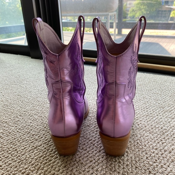 Metallic Purple Cowgirl boots - perfect for the Eras Tour - Picture 3 of 5